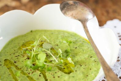 Groene gazpacho