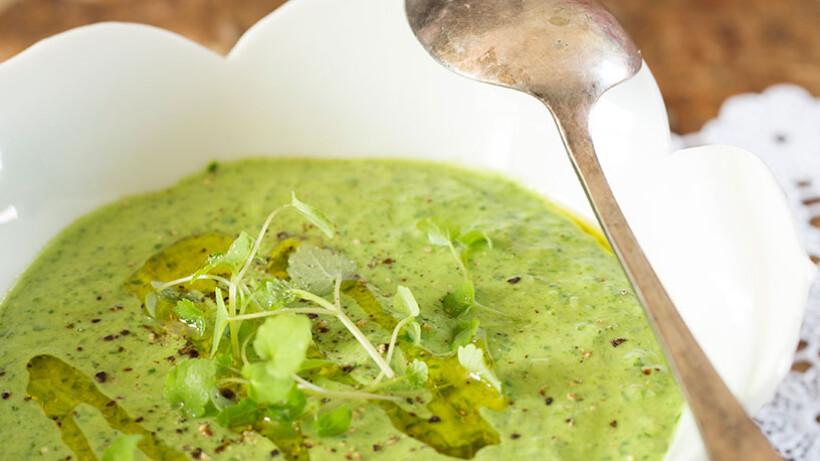 Groene gazpacho