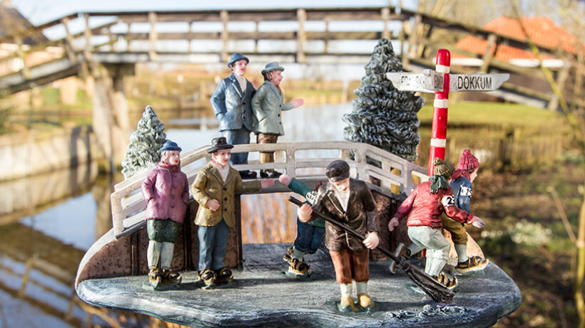 Elfstedentocht in miniatuur