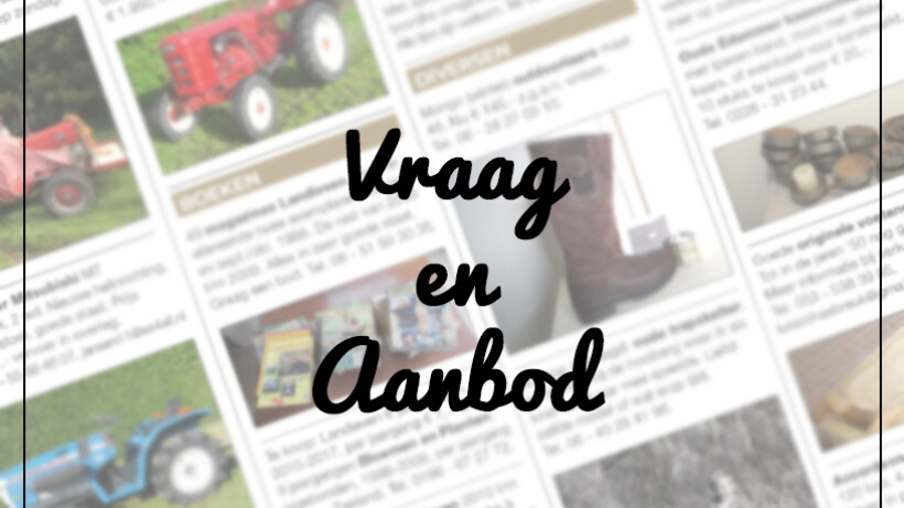 Vraag en Aanbod