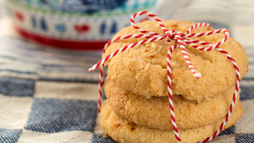 Koekjes met rood rommelkruid