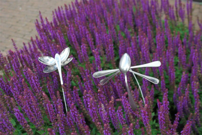 Maak een libelle-tuinsteker