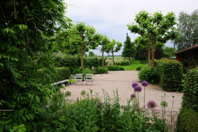 Tuin van een poldergast