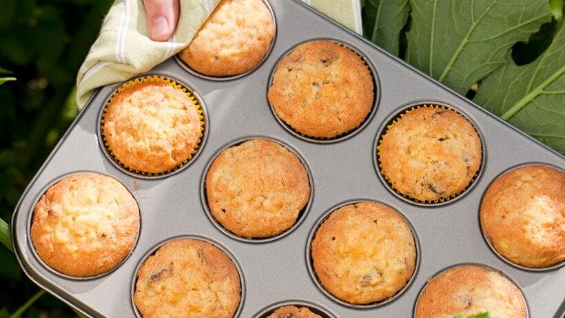 Veelzijdige courgettemuffins