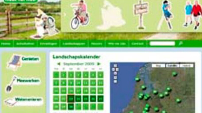 Actief in het landschap tijdens herfstvakantie