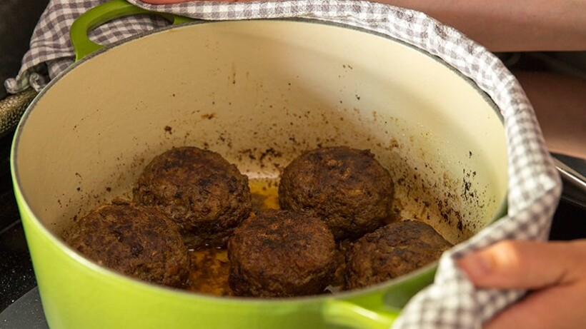 Ouderwetse Hollandse gehaktballen