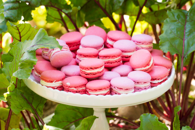 Macarons uit de moestuin