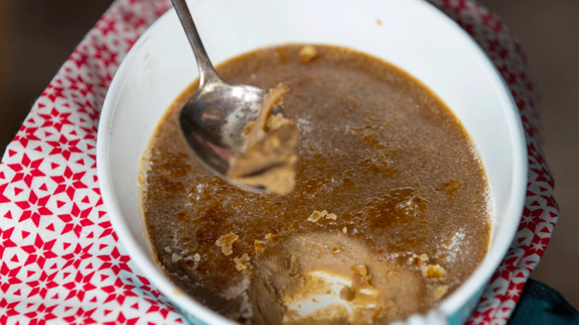 Crème brûlée  met speculaas