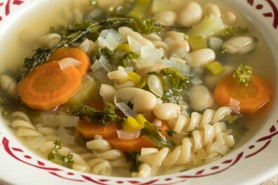 Winterse minestronesoep