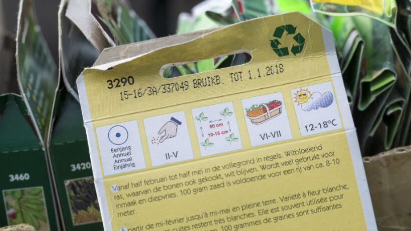 Sjefs tuintips: wat betekenen de codes op zaadzakjes eigenlijk?