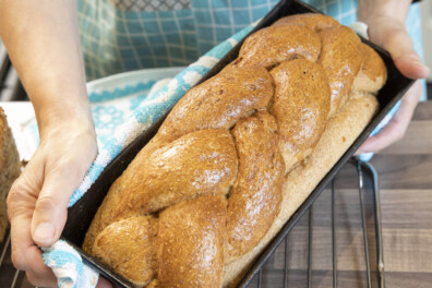 Teunie bakt thuis het lekkerste brood