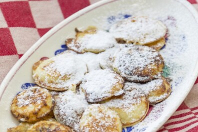 Hollandse lekkernij: zelfgebakken poffertjes