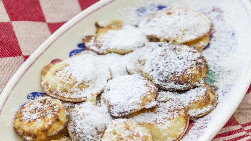 Hollandse lekkernij: zelfgebakken poffertjes