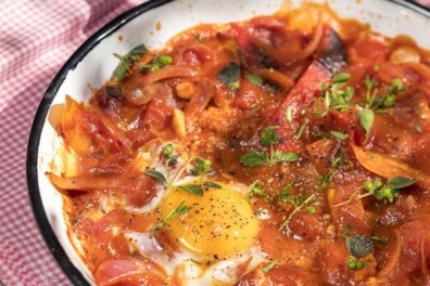 Zomerse shakshuka