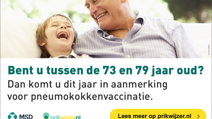 Bent u tussen de 73 en 79 jaar oud?