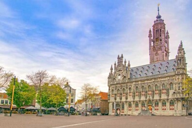 Fietsroute Historische stadhuizen op Walcheren