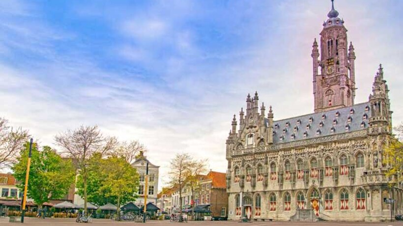 Fietsroute Historische stadhuizen op Walcheren