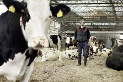 Bioboerderij vol technische snufjes