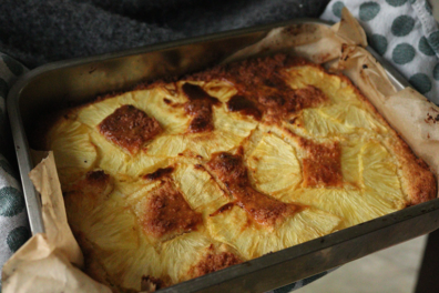 Janny’s ananas-kokos-plaatkoek