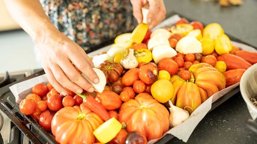 Tomatensaus maken met Hester