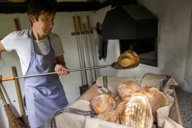 Buurtbikkel: brood van zuurdesem