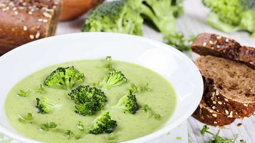 Broccolisoep recept