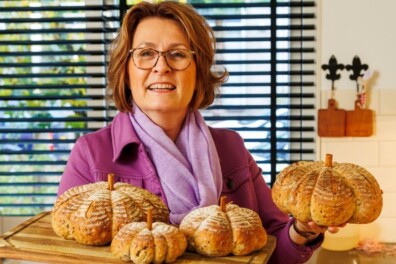 Leuk recept: pompoenbrood in pompoenvorm