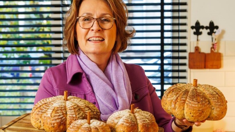 Leuk recept: pompoenbrood in pompoenvorm