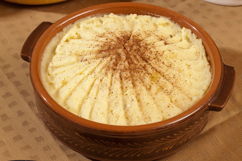 Aardappelpuree met pastinaak