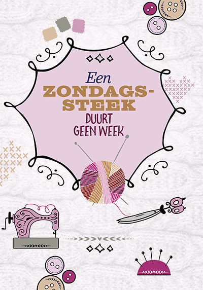 Miniposter Een zondagssteek duurt geen week