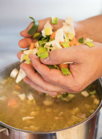 Recept voor erwtensoep van Marco Heijnen