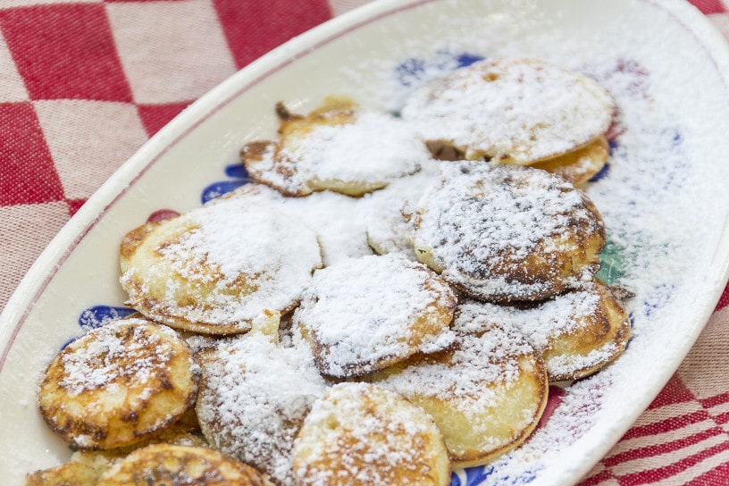 Zelfgebakken poffertjes