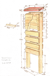 Werktekening brievenbus 1