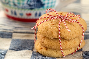 Koekjes met rood rommelkruid